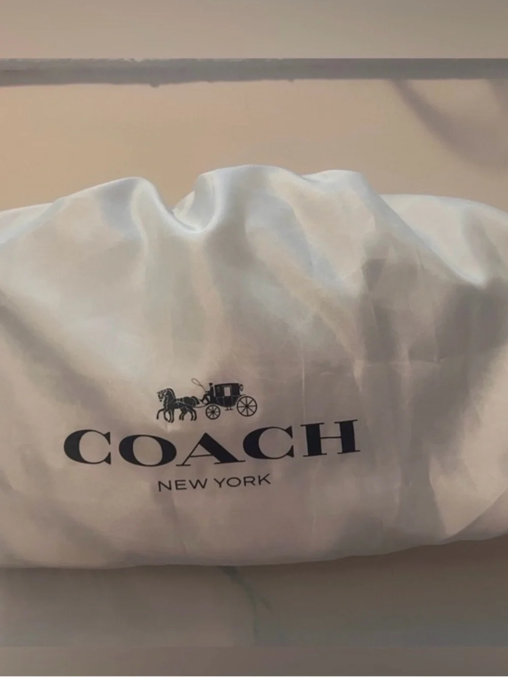 Coach Gathered Leather Sofia Satchel - Picture 6 of 6